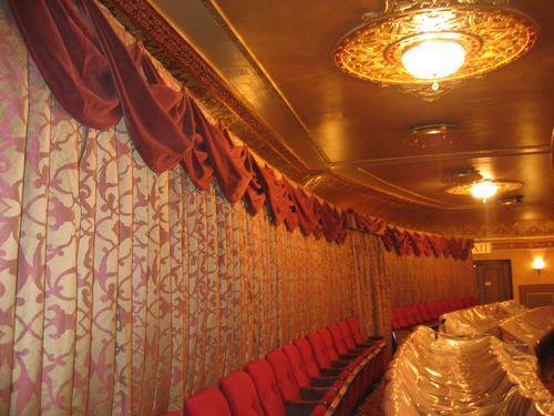 Barrymore Theatre drapery curtains fabric sewing