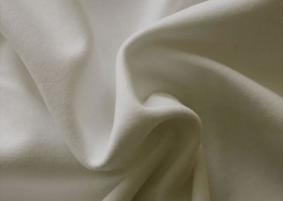 pearlescent ivory pipe and drape fabric